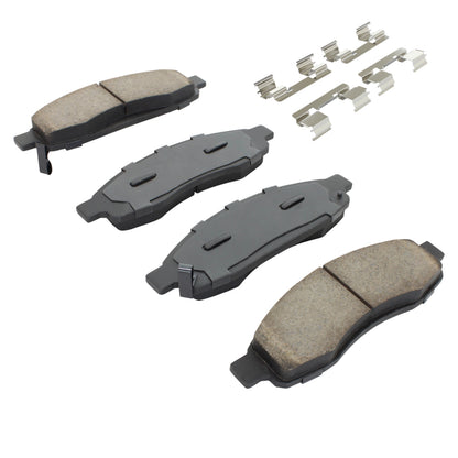 Quality-Built Quality-Built Premium Ceramic Brake Pads w/ Hardware 1001-1183C
