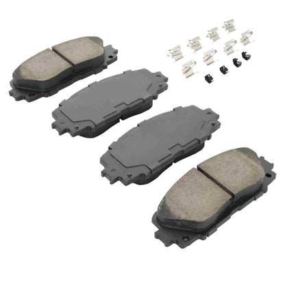 Quality-Built Quality-Built Premium Ceramic Brake Pads w/ Hardware 1001-1184C