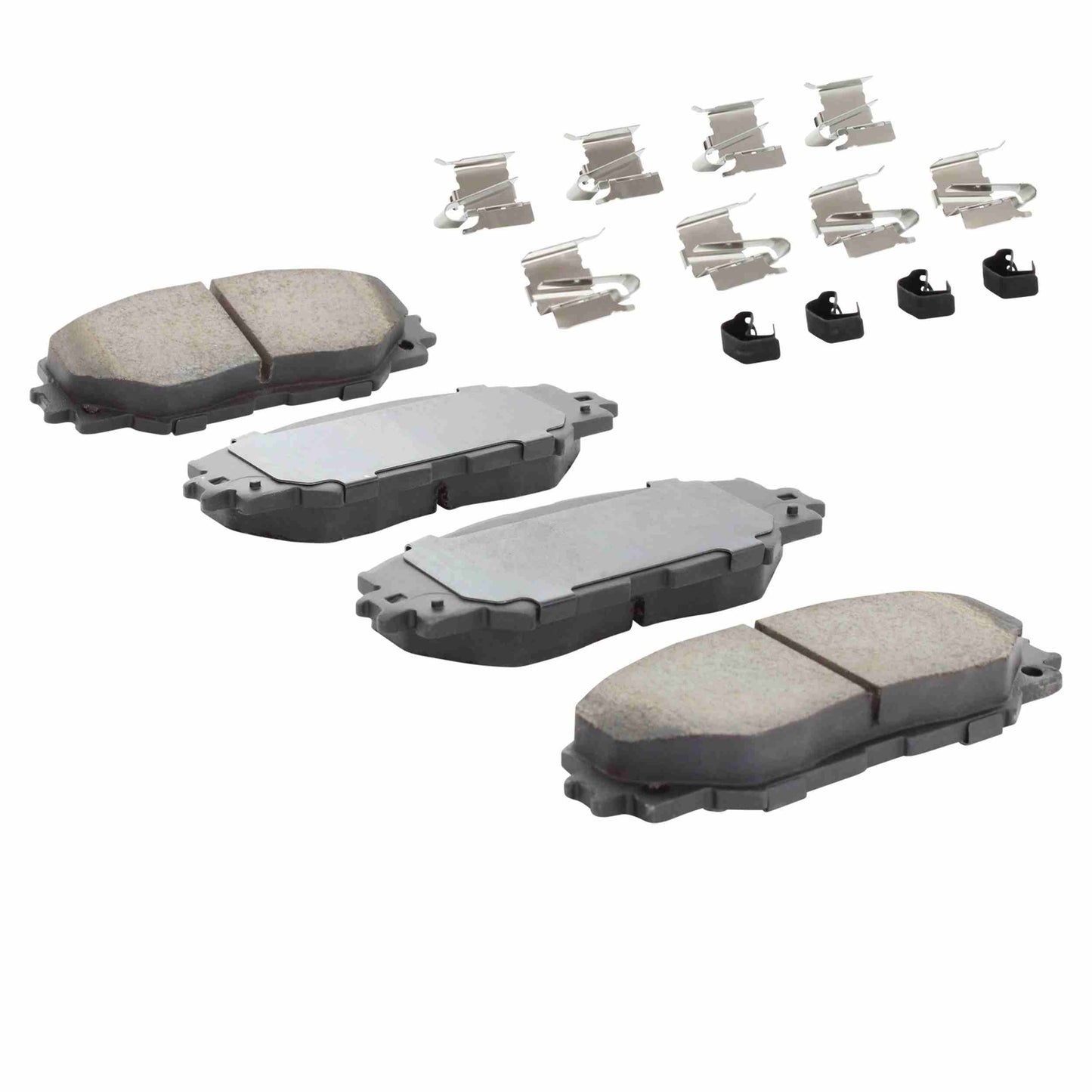 Quality-Built Quality-Built Premium Ceramic Brake Pads w/ Hardware 1001-1210C