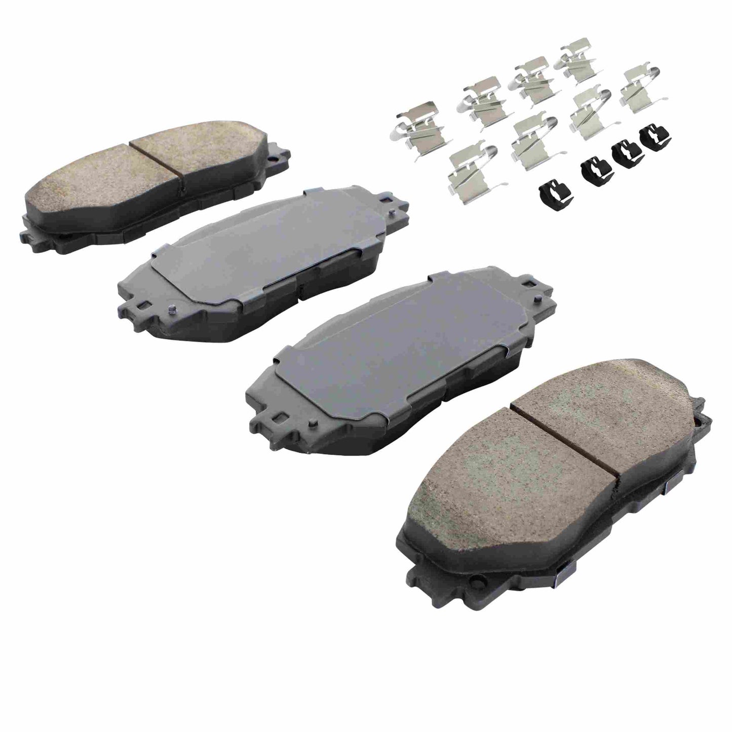 Quality-Built Quality-Built Premium Semi-Metallic Brake Pads w/ Hardware 1001-1210M