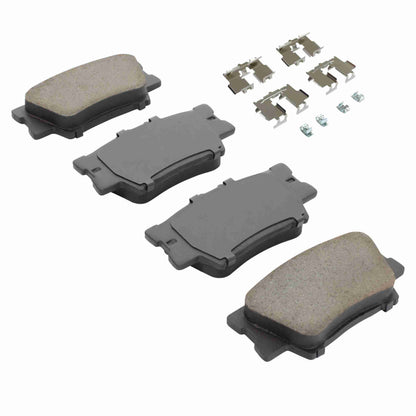 Quality-Built Quality-Built Premium Semi-Metallic Brake Pads w/ Hardware 1001-1212M