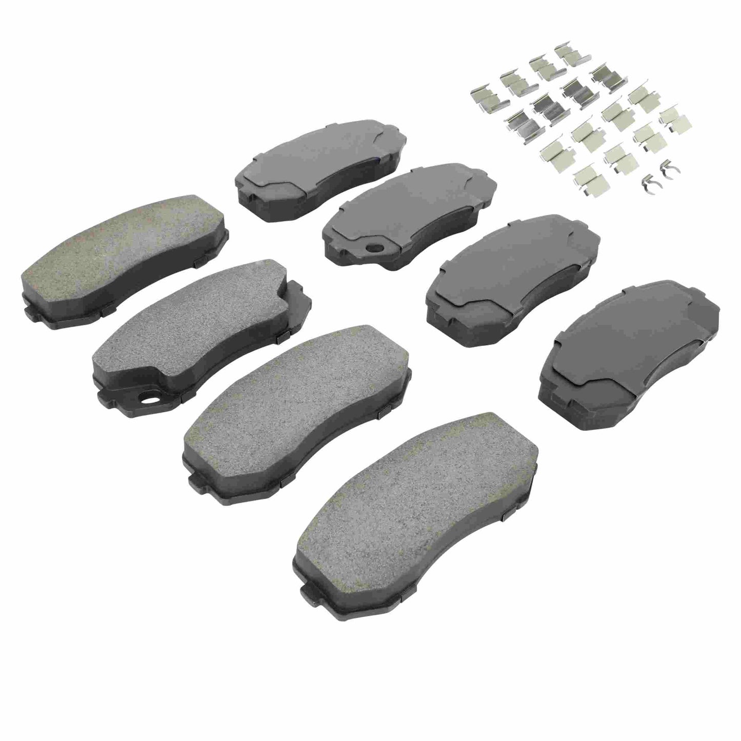 Quality-Built Quality-Built Premium Semi-Metallic Brake Pads w/ Hardware 1001-1265M