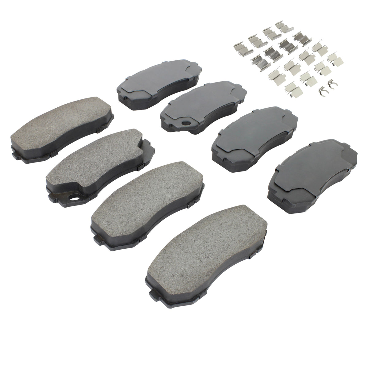 Quality-Built Quality-Built Premium Semi-Metallic Brake Pads w/ Hardware 1001-1265M
