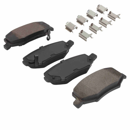 Quality-Built Quality-Built Premium Semi-Metallic Brake Pads w/ Hardware 1001-1274M