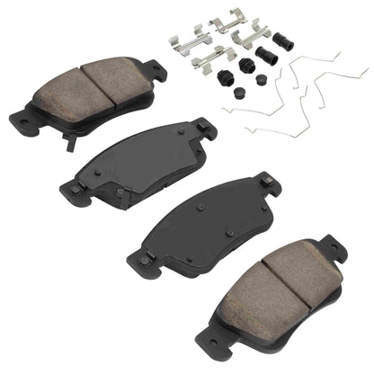 Quality-Built Quality-Built Premium Ceramic Brake Pads w/ Hardware 1001-1287C