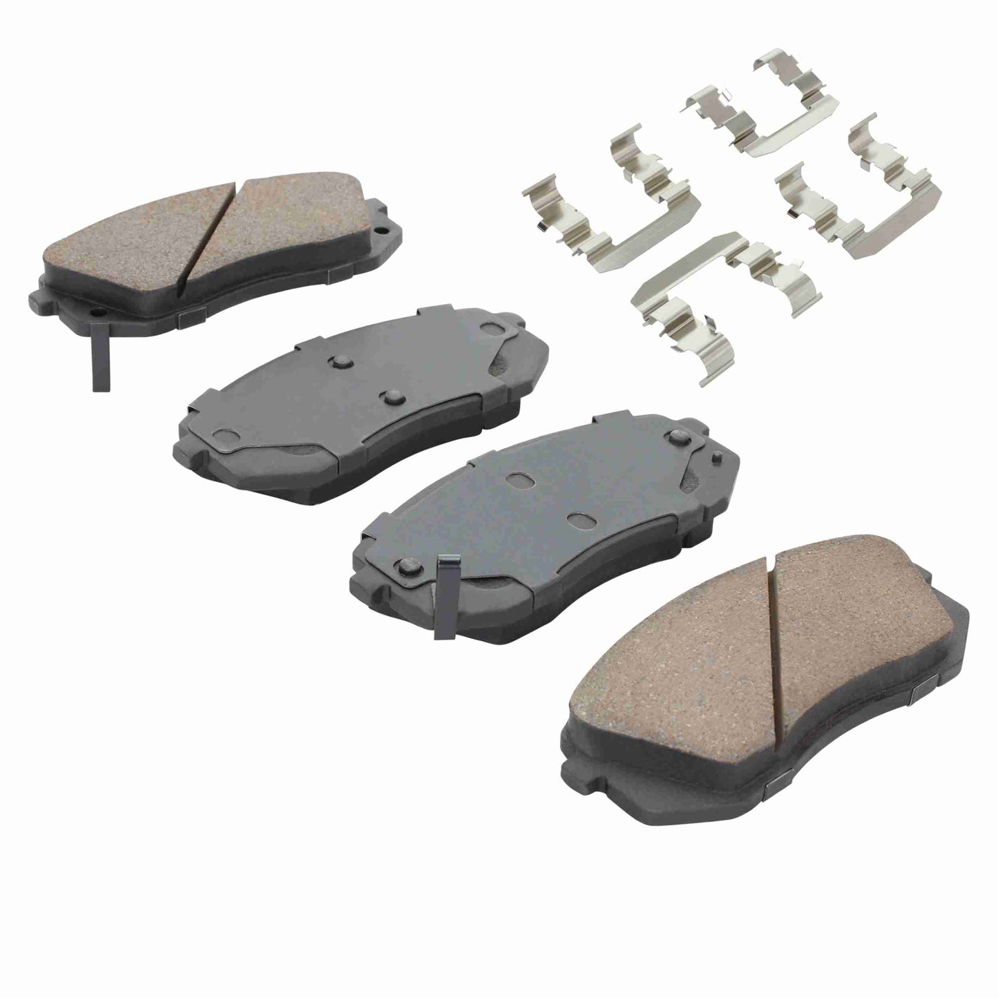 Quality-Built Quality-Built Premium Semi-Metallic Brake Pads w/ Hardware 1001-1295M