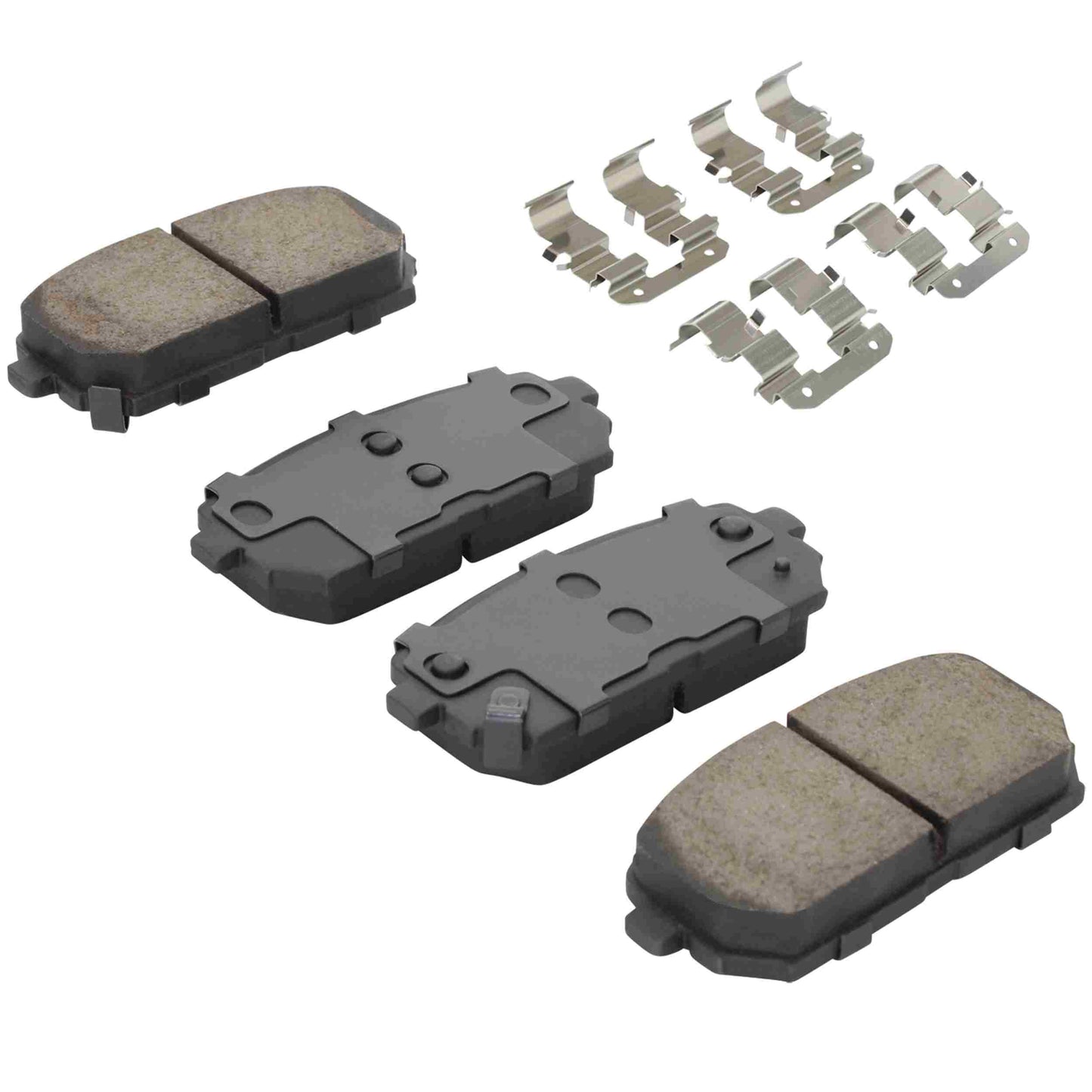 Quality-Built Quality-Built Premium Ceramic Brake Pads w/ Hardware 1001-1296C