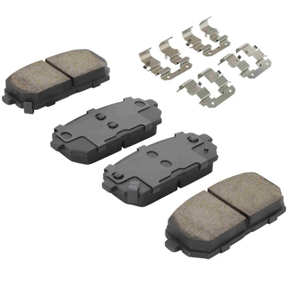 Quality-Built Quality-Built Premium Ceramic Brake Pads w/ Hardware 1001-1296C