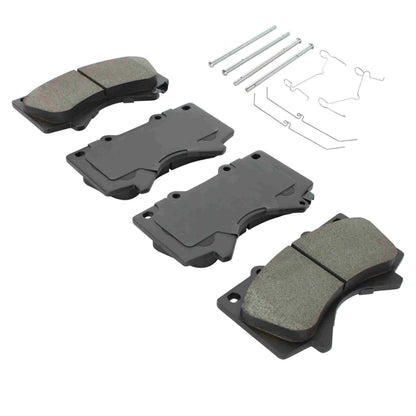 Quality-Built Quality-Built Premium Semi-Metallic Brake Pads w/ Hardware 1001-1303M