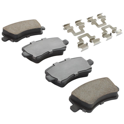 Quality-Built Quality-Built Premium Semi-Metallic Brake Pads w/ Hardware 1001-1307M