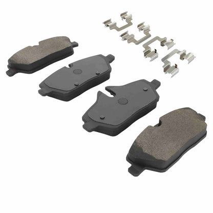 Quality-Built Quality-Built Premium Semi-Metallic Brake Pads w/ Hardware 1001-1308M