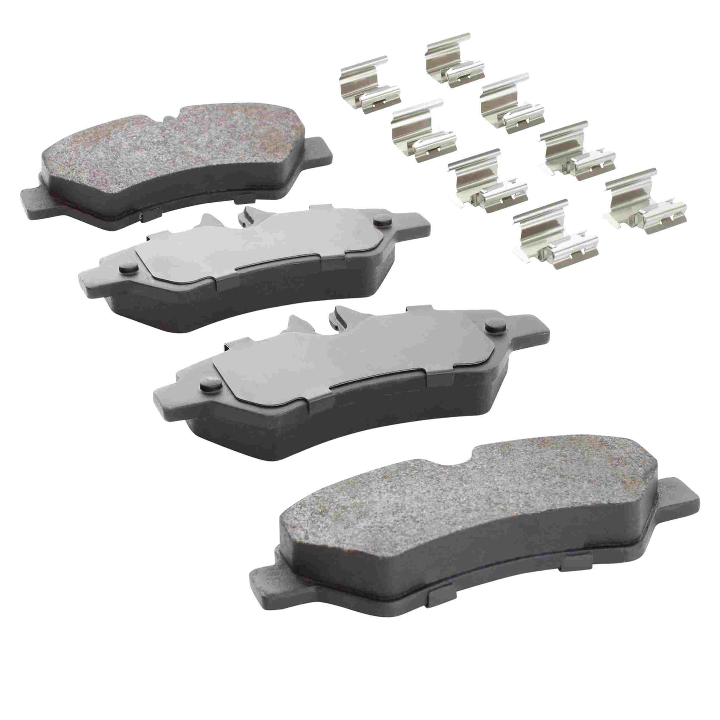 Quality-Built Quality-Built Premium Semi-Metallic Brake Pads w/ Hardware 1001-1317M