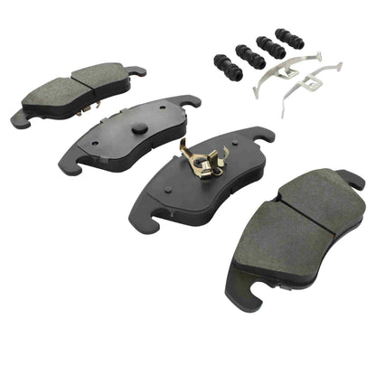Quality-Built Quality-Built Premium Semi-Metallic Brake Pads w/ Hardware 1001-1322M