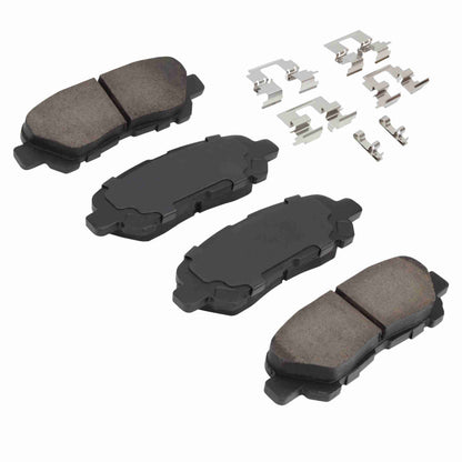 Quality-Built Quality-Built Premium Semi-Metallic Brake Pads w/ Hardware 1001-1325M