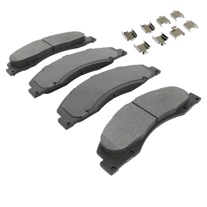 Quality-Built Quality-Built Premium Semi-Metallic Brake Pads w/ Hardware 1001-1328M