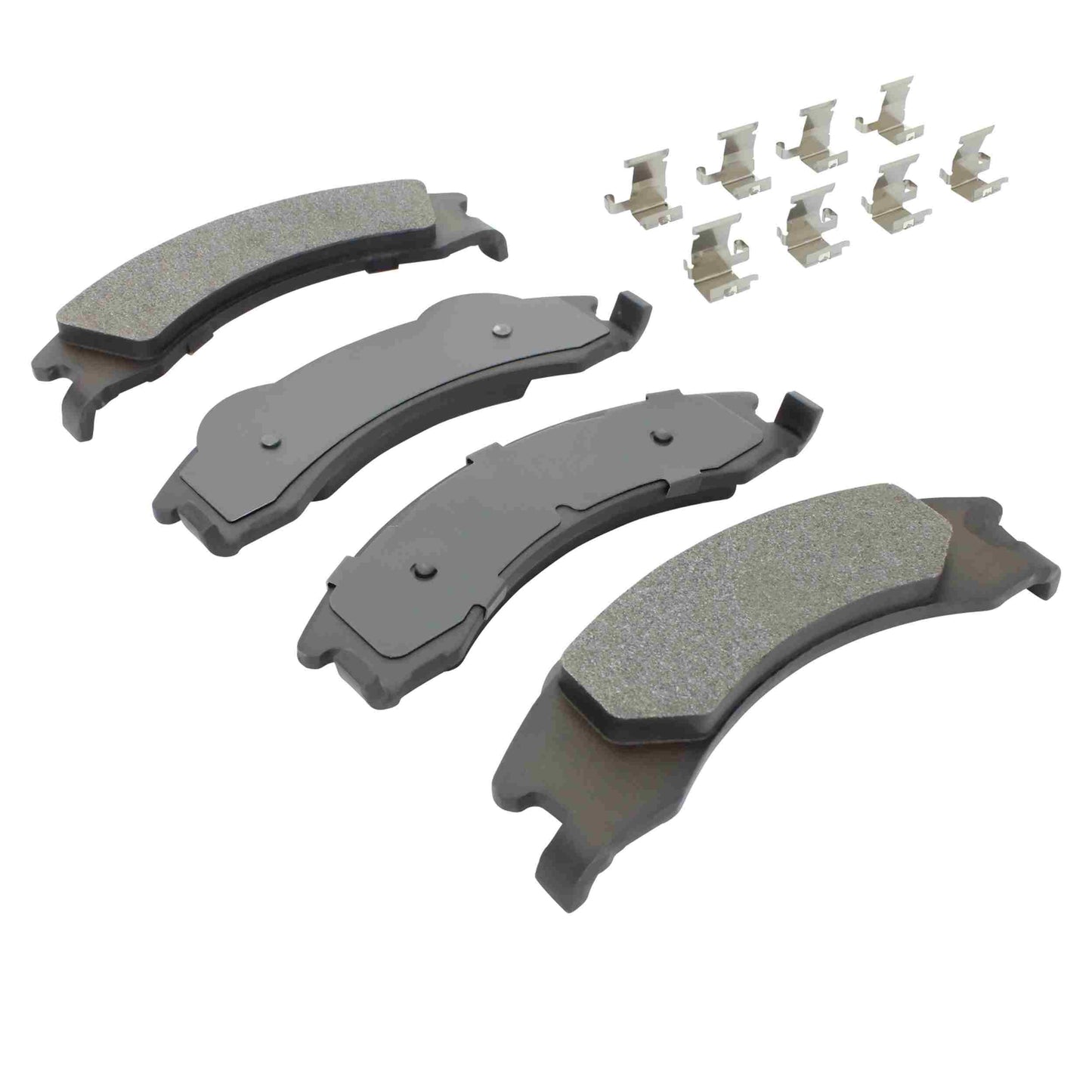 Quality-Built Quality-Built Premium Semi-Metallic Brake Pads w/ Hardware 1001-1329AM