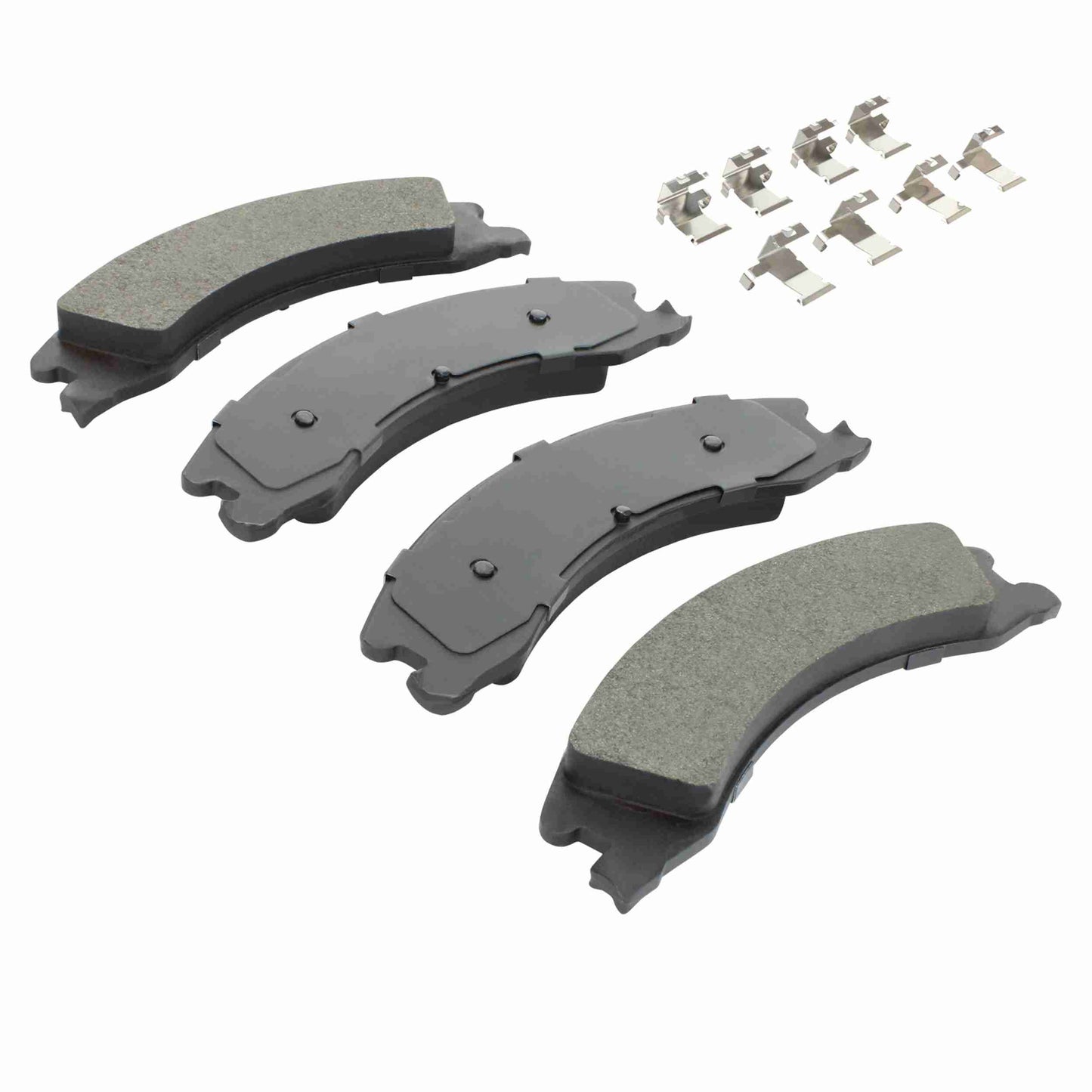 Quality-Built Quality-Built Premium Semi-Metallic Brake Pads w/ Hardware 1001-1330AM
