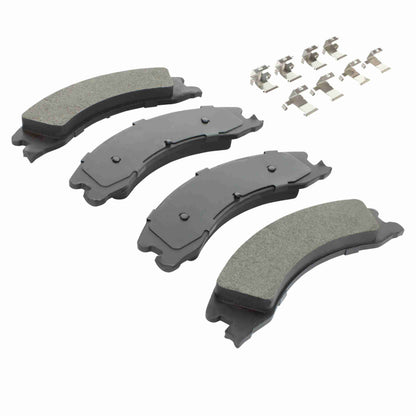 Quality-Built Quality-Built Premium Semi-Metallic Brake Pads w/ Hardware 1001-1330AM