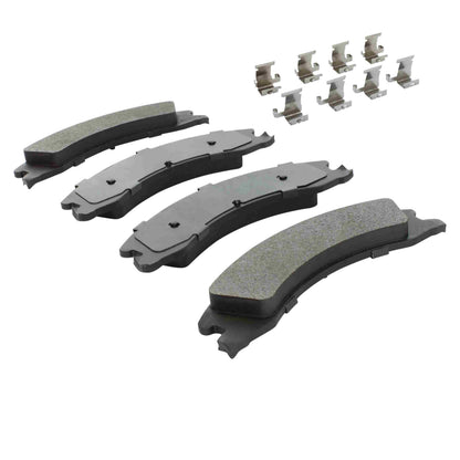 Quality-Built Quality-Built Premium Semi-Metallic Brake Pads w/ Hardware 1001-1330M