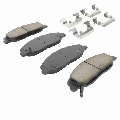 Quality-Built Quality-Built Premium Ceramic Brake Pads w/ Hardware 1001-1332C