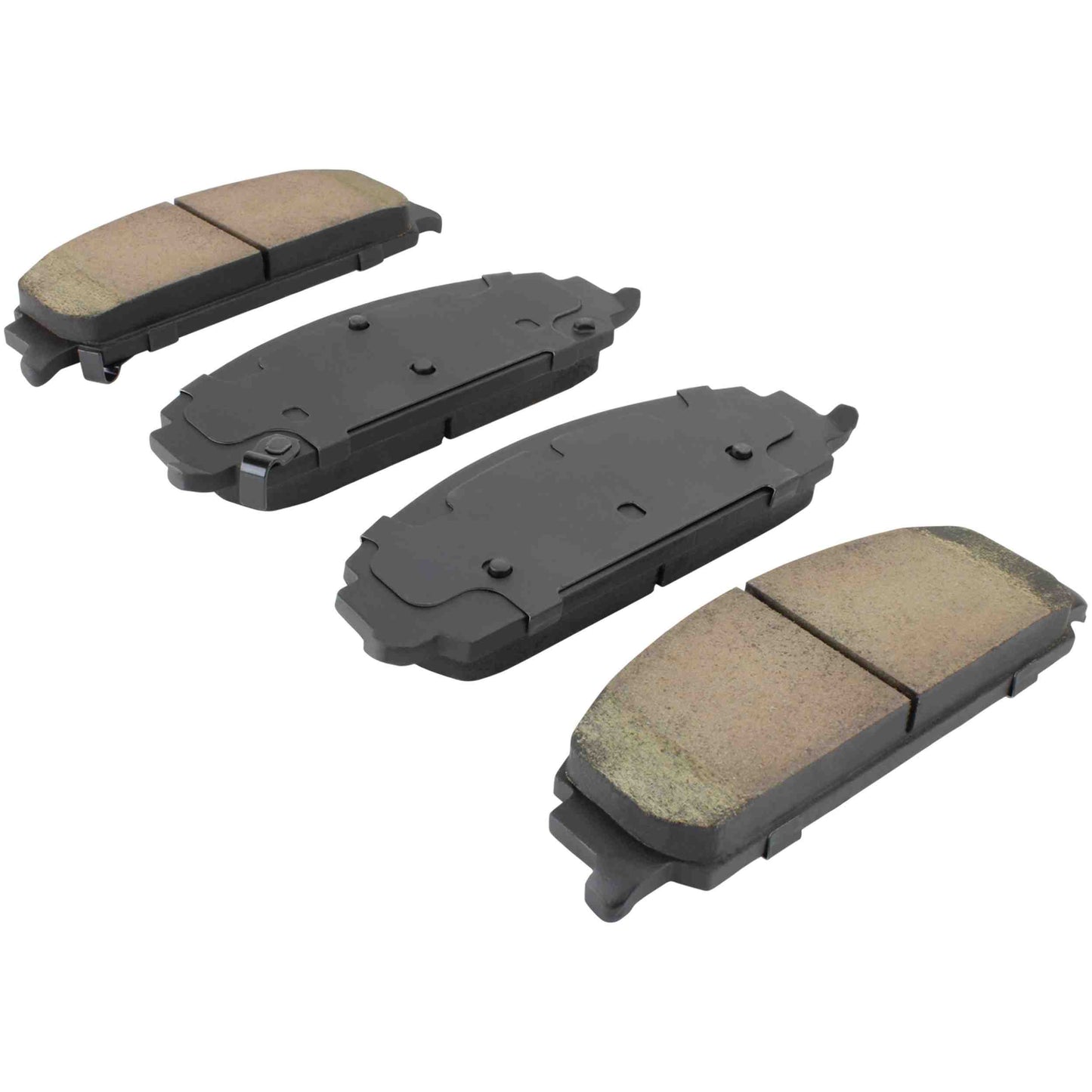 Quality-Built Quality-Built Premium Semi-Metallic Brake Pads w/ Hardware 1001-1351M