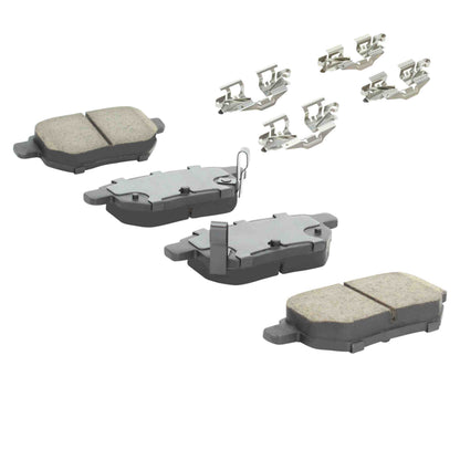 Quality-Built Quality-Built Premium Ceramic Brake Pads w/ Hardware 1001-1354AC