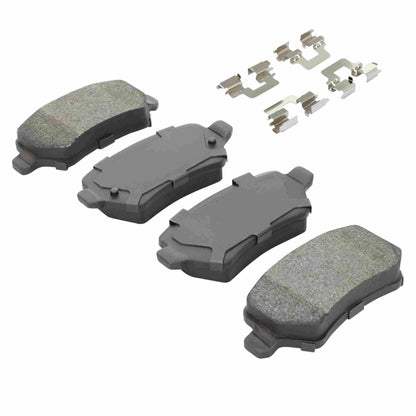 Quality-Built Quality-Built Premium Ceramic Brake Pads w/ Hardware 1001-1362C