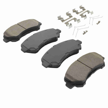 Quality-Built Quality-Built Premium Semi-Metallic Brake Pads w/ Hardware 1001-1374M