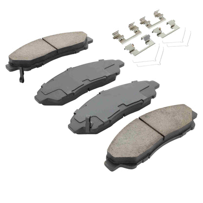 Quality-Built Quality-Built Premium Ceramic Brake Pads w/ Hardware 1001-1378C