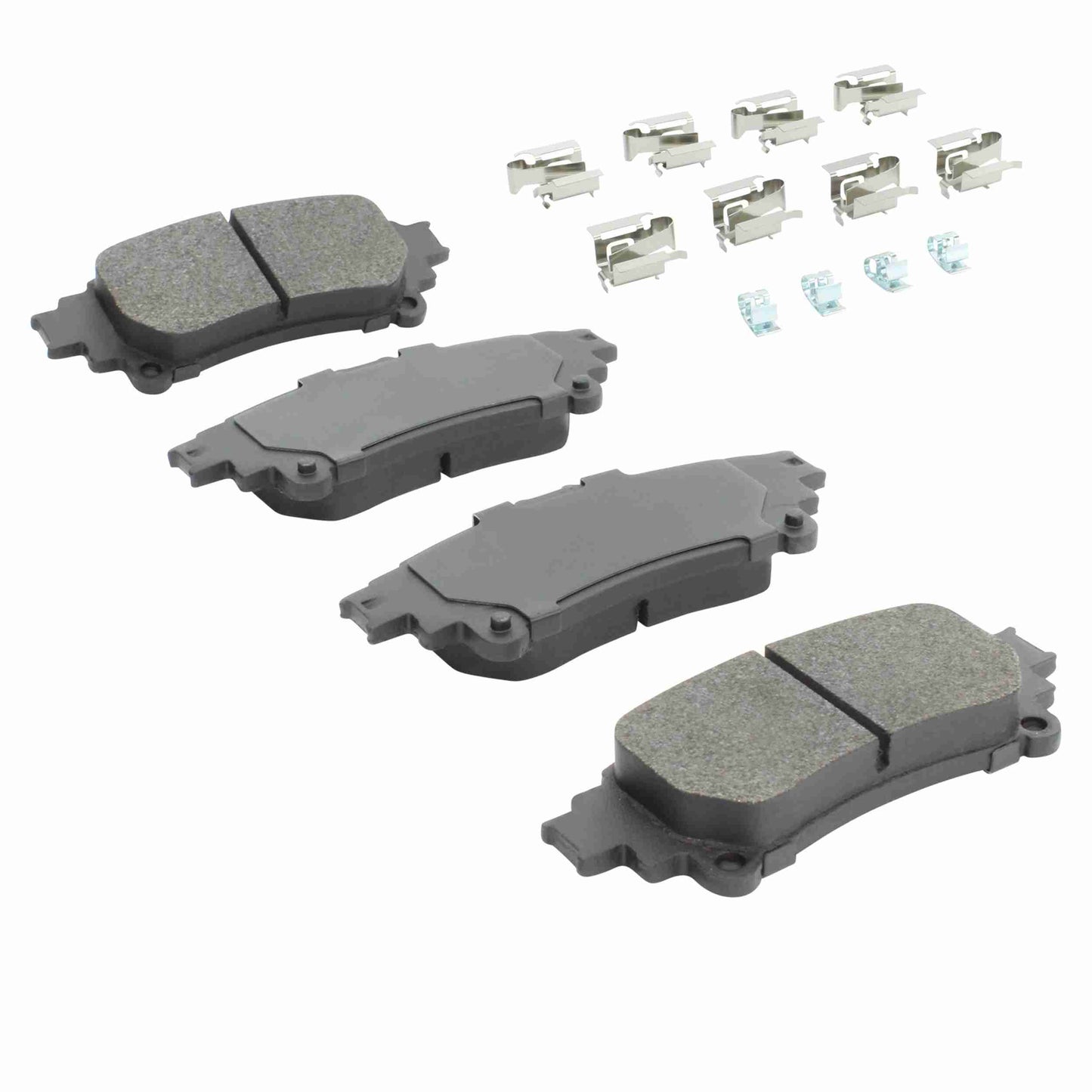 Quality-Built Quality-Built Premium Semi-Metallic Brake Pads w/ Hardware 1001-1391M