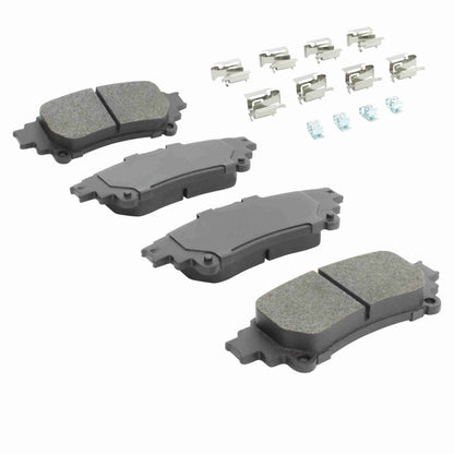 Quality-Built Quality-Built Premium Semi-Metallic Brake Pads w/ Hardware 1001-1391M