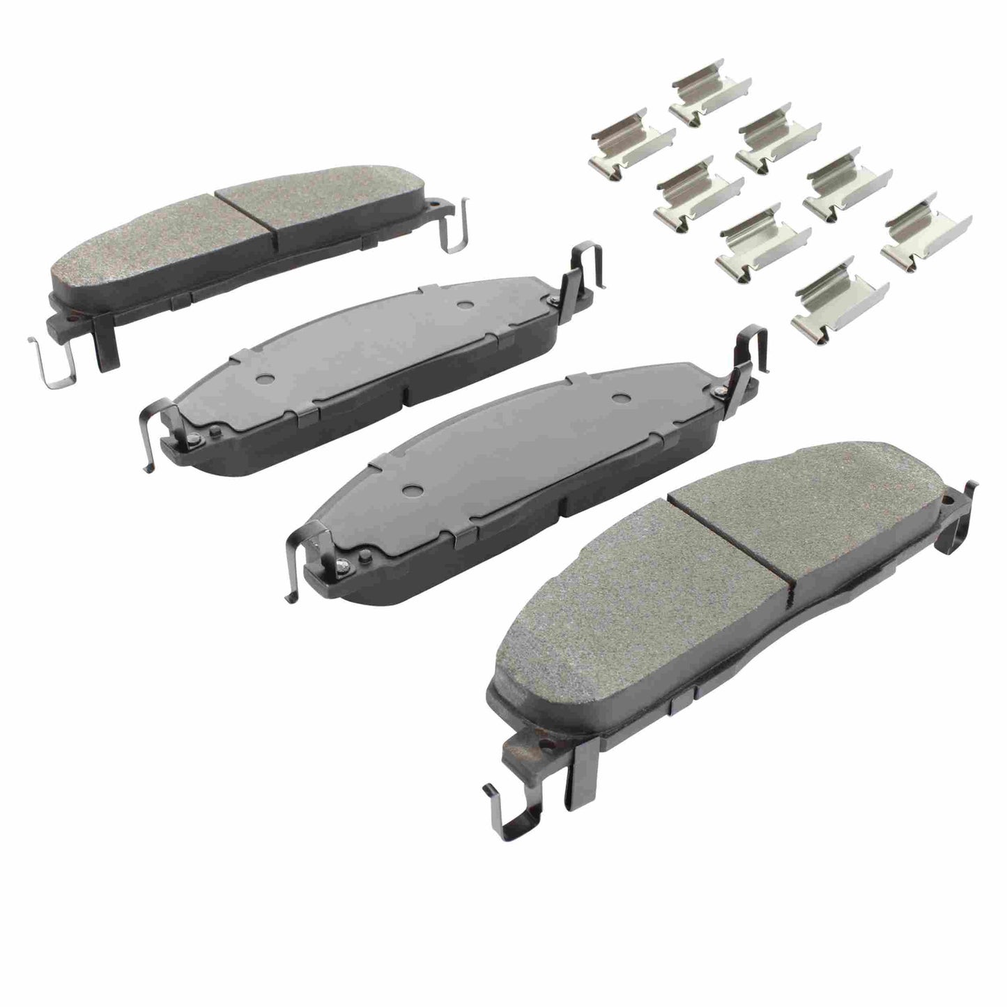 Quality-Built Quality-Built Premium Semi-Metallic Brake Pads w/ Hardware 1001-1400M