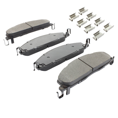 Quality-Built Quality-Built Premium Semi-Metallic Brake Pads w/ Hardware 1001-1400M