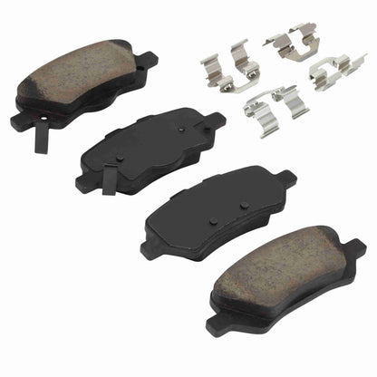 Quality-Built Quality-Built Premium Ceramic Brake Pads w/ Hardware 1001-1402C