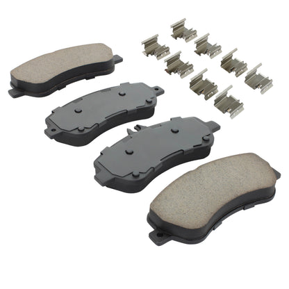Quality-Built Quality-Built Premium Ceramic Brake Pads w/ Hardware 1001-1406C