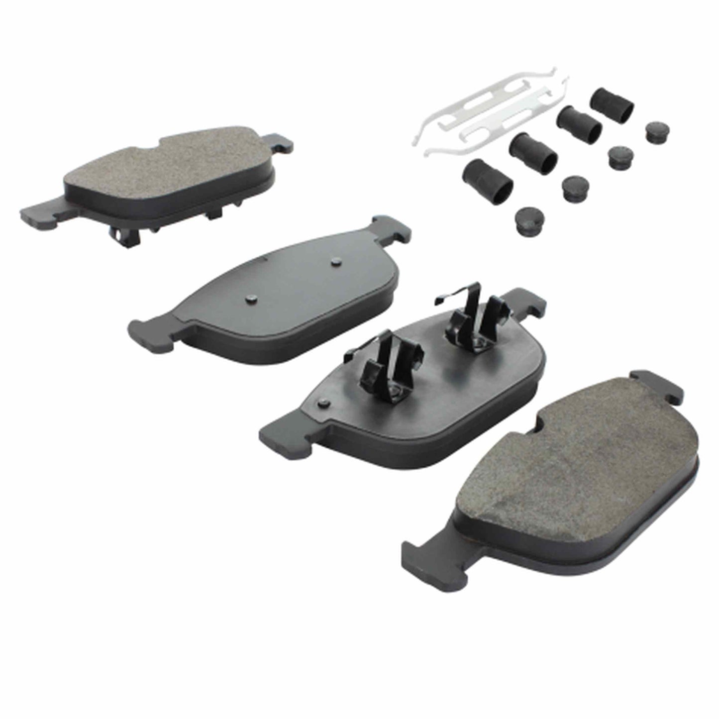 Quality-Built Quality-Built Premium Semi-Metallic Brake Pads w/ Hardware 1001-1412M