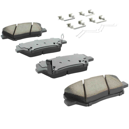 Quality-Built Quality-Built Premium Ceramic Brake Pads w/ Hardware 1001-1432C