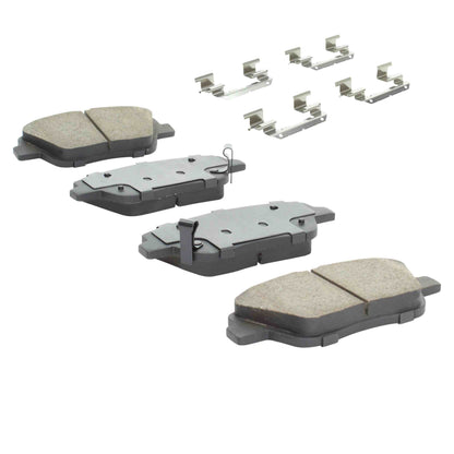 Quality-Built Quality-Built Premium Ceramic Brake Pads w/ Hardware 1001-1444C