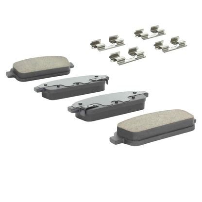 Quality-Built Quality-Built Premium Ceramic Brake Pads w/ Hardware 1001-1468C