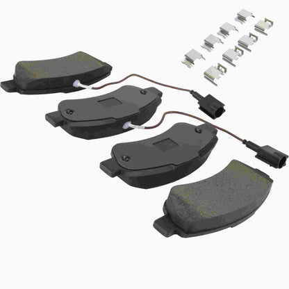 Quality-Built Quality-Built Premium Semi-Metallic Brake Pads 1001-1490AM