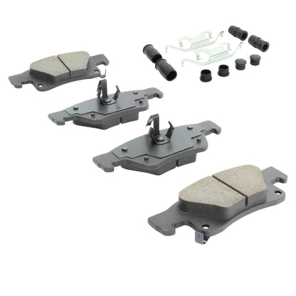 Quality-Built Quality-Built Premium Ceramic Brake Pads w/ Hardware 1001-1498C
