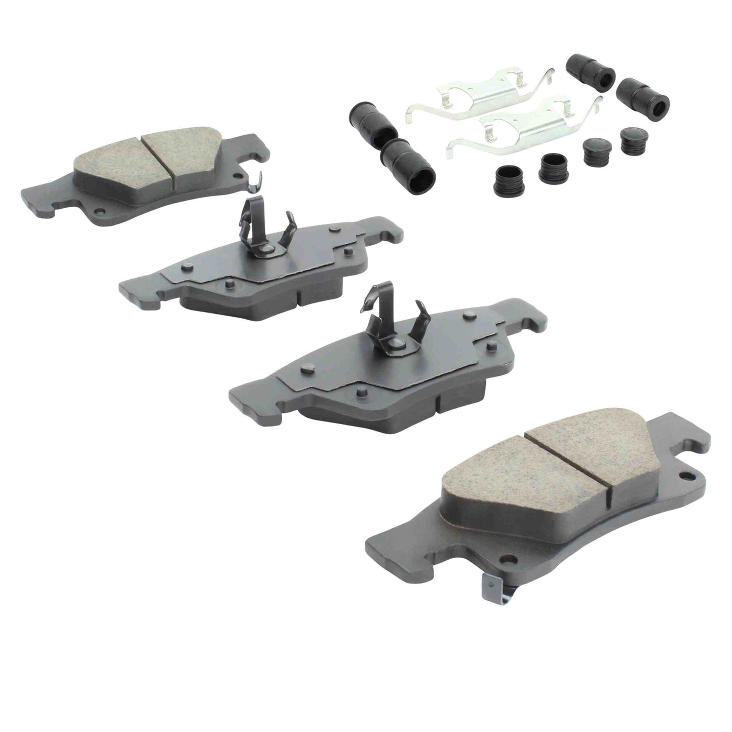 Quality-Built Quality-Built Premium Semi-Metallic Brake Pads w/ Hardware 1001-1498M