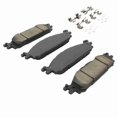 Quality-Built Quality-Built Premium Ceramic Brake Pads w/ Hardware 1001-1508C
