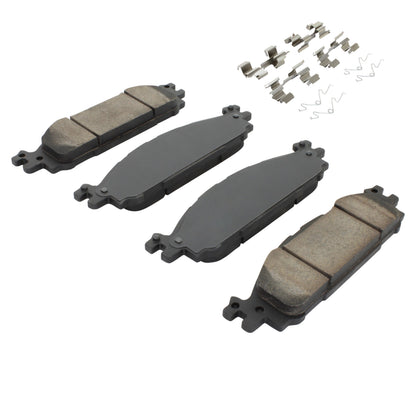 Quality-Built Quality-Built Premium Ceramic Brake Pads w/ Hardware 1001-1508C
