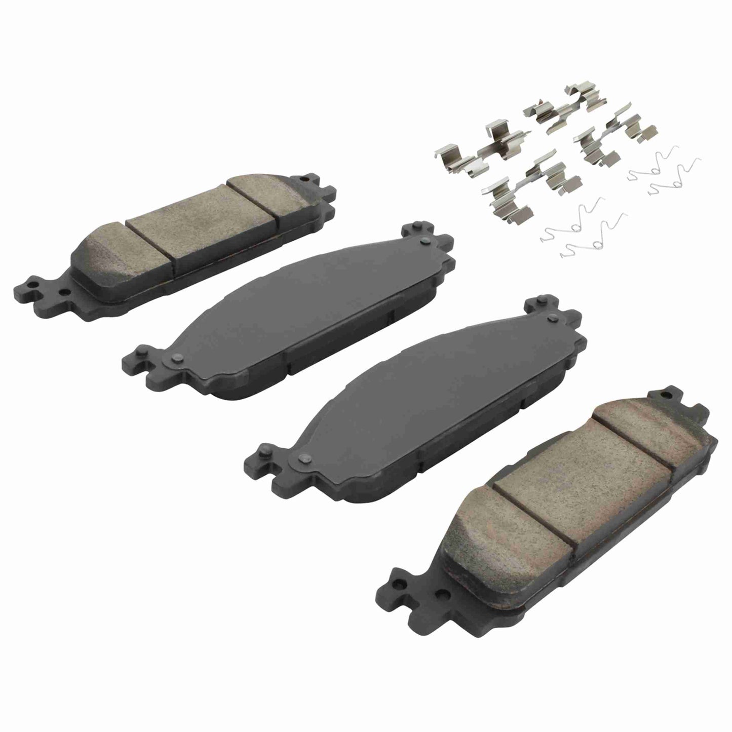 Quality-Built Quality-Built Premium Semi-Metallic Brake Pads w/ Hardware 1001-1508M