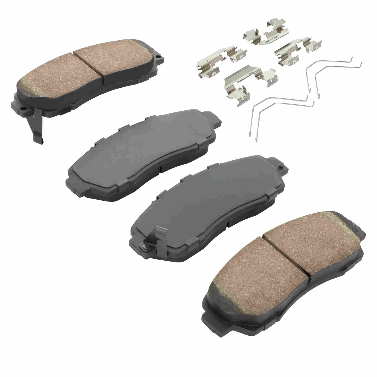Quality-Built Quality-Built Premium Ceramic Brake Pads w/ Hardware 1001-1521C
