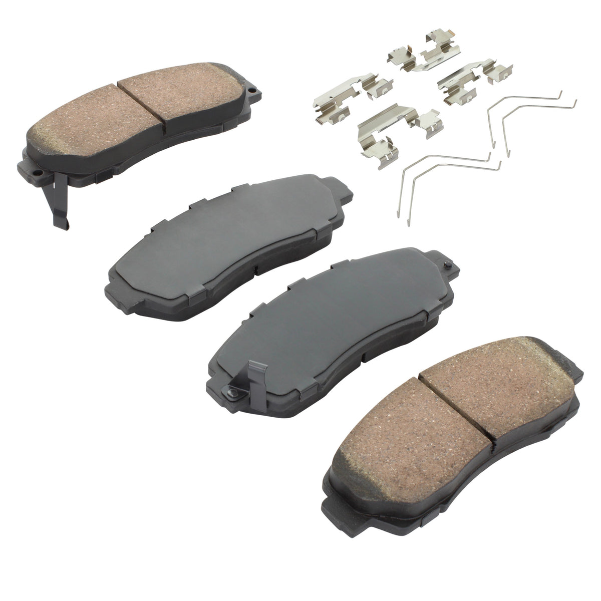 Quality-Built Quality-Built Premium Ceramic Brake Pads w/ Hardware 1001-1521C