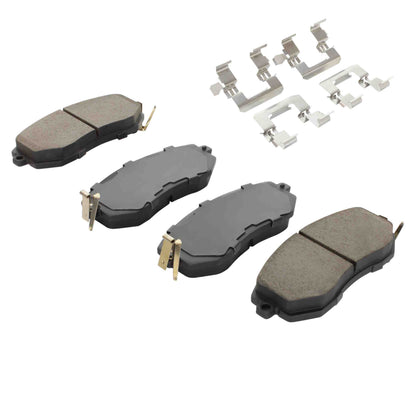 Quality-Built Quality-Built Premium Ceramic Brake Pads w/ Hardware 1001-1539C