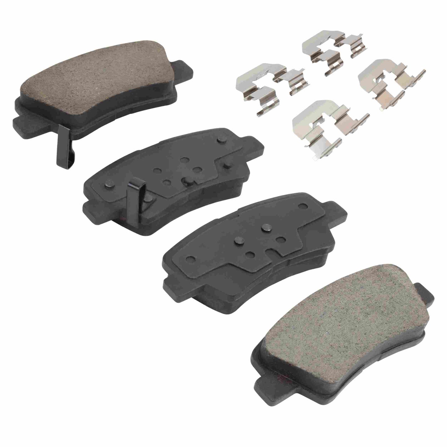 Quality-Built Quality-Built Premium Semi-Metallic Brake Pads w/ Hardware 1001-1544M