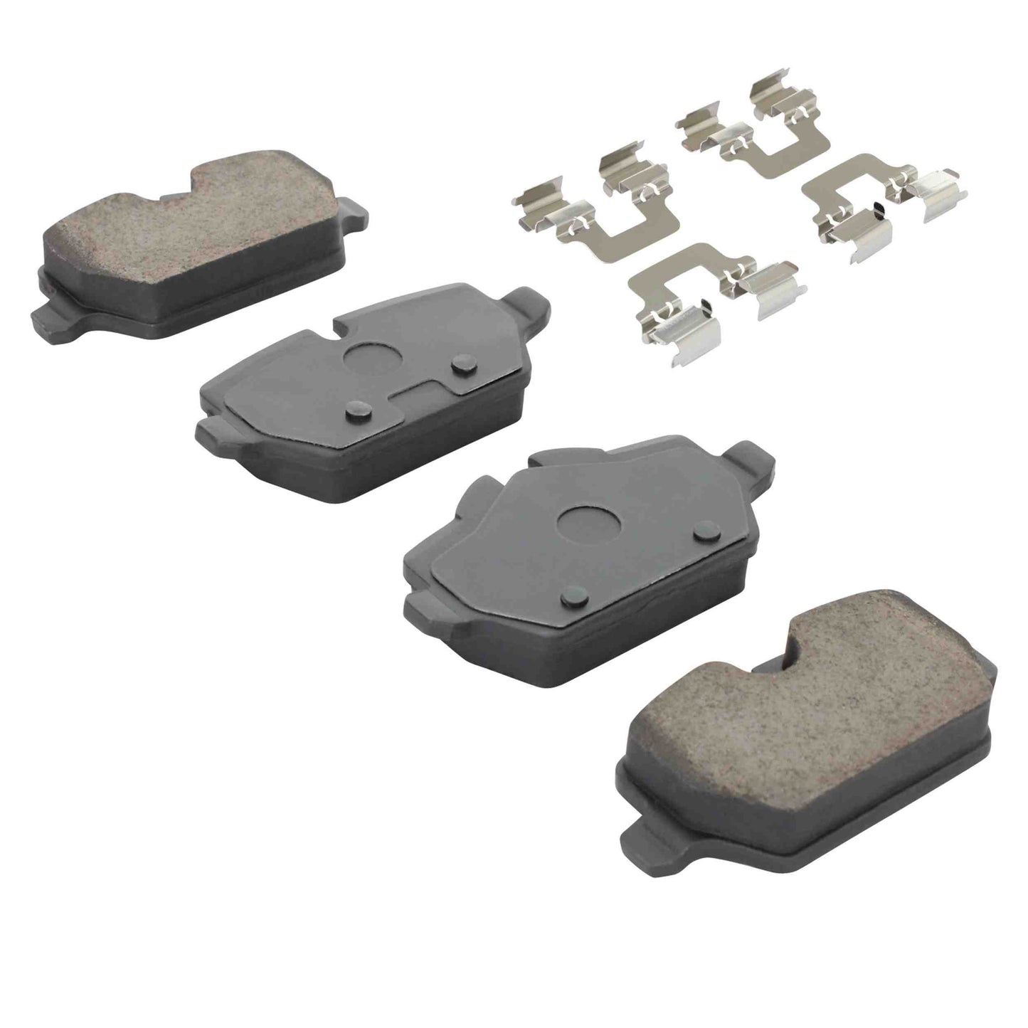 Quality-Built Quality-Built Premium Semi-Metallic Brake Pads w/ Hardware 1001-1554M